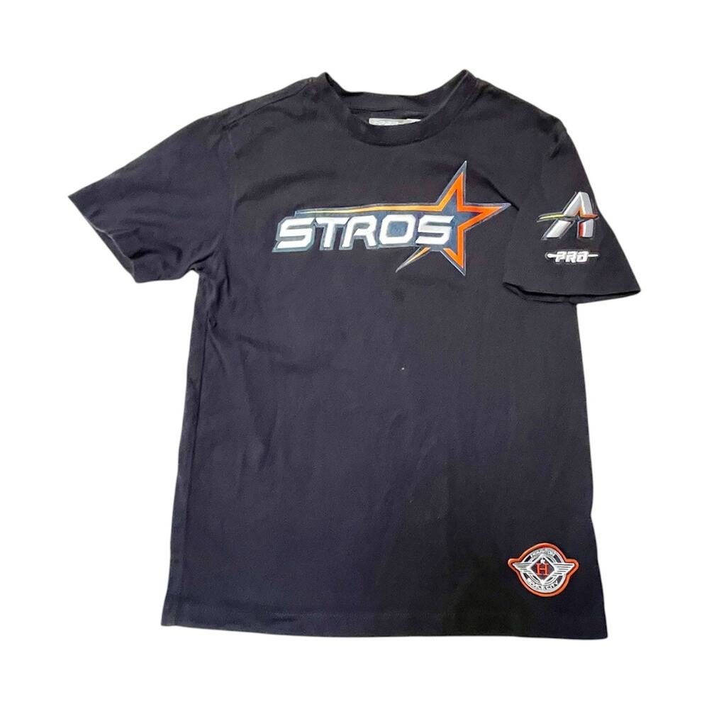 MLB Genuine Merchandise Houston Astros Patch Tee Size Youth M